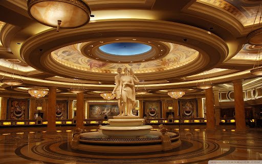 The Luxurious Beauty of Caesar Palace Lobby  from Chrome web store to be run with OffiDocs Chromium online
