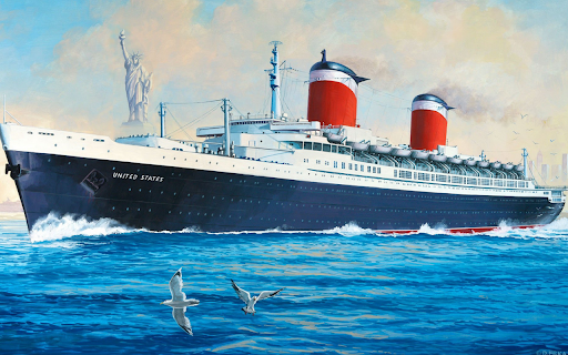 The Majestic SS United States  from Chrome web store to be run with OffiDocs Chromium online