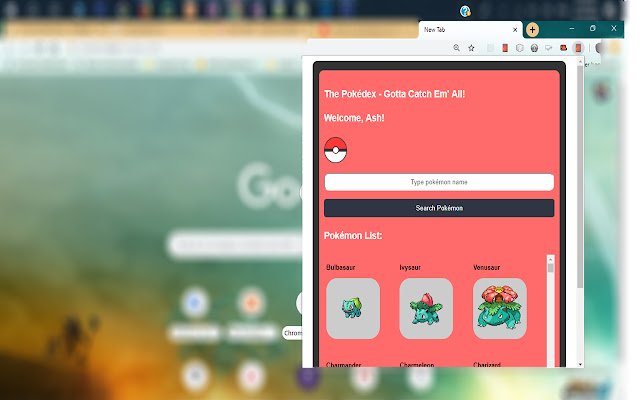 The PokeInfo PokeDex. from Chrome web store to be run with OffiDocs Chromium online The PokeInfo PokeDex. from Chrome web store to be run with OffiDocs Chromium online