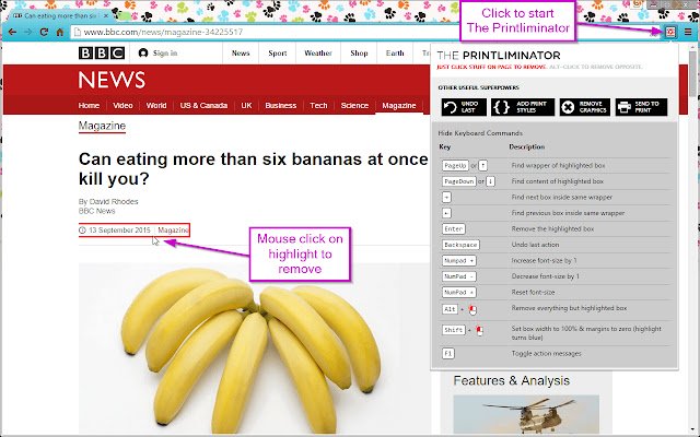 The Printliminator  from Chrome web store to be run with OffiDocs Chromium online