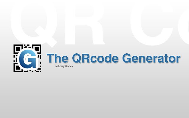 Ang QRcode Generator mula sa Chrome web store na tatakbo sa OffiDocs Chromium online