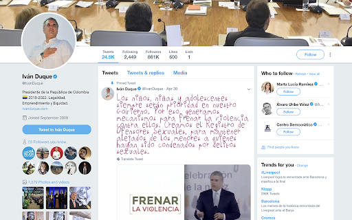 The Real Duque  from Chrome web store to be run with OffiDocs Chromium online