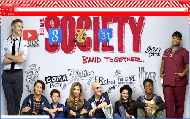 The Red Band Society from Chrome web store to be run with OffiDocs Chromium online The Red Band Society from Chrome web store to be run with OffiDocs Chromium online