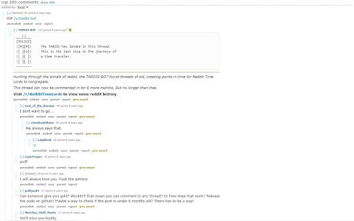The Reddit Archives  from Chrome web store to be run with OffiDocs Chromium online