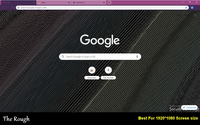 Ang Rough mula sa Chrome web store na tatakbo sa OffiDocs Chromium online