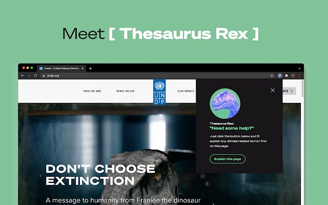 Thesaurus Rex  from Chrome web store to be run with OffiDocs Chromium online