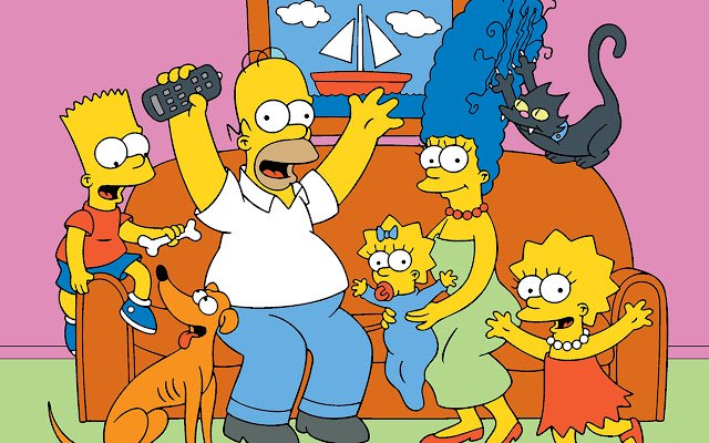 Simpsons din magazinul web Chrome va fi rulat cu OffiDocs Chromium online