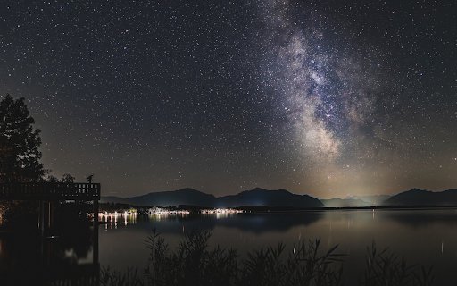 The stars at night sparkle  from Chrome web store to be run with OffiDocs Chromium online