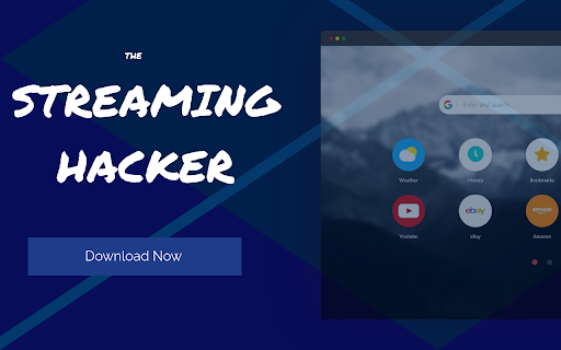 the Streaming Hacker  from Chrome web store to be run with OffiDocs Chromium online