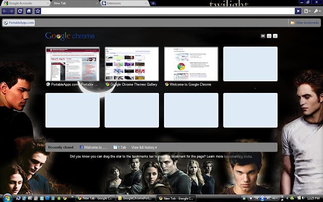 the twilight saga  from Chrome web store to be run with OffiDocs Chromium online