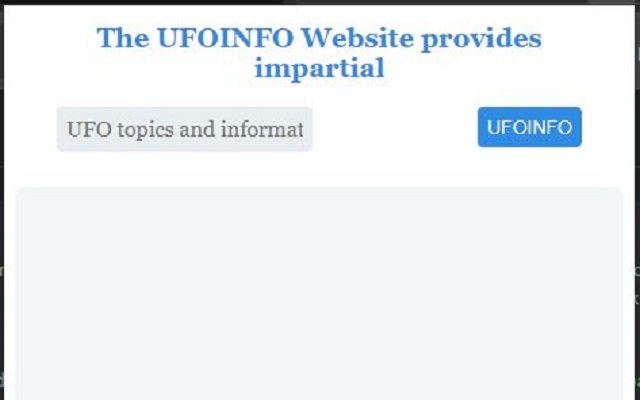 The UFOINFOWebsite provides  from Chrome web store to be run with OffiDocs Chromium online