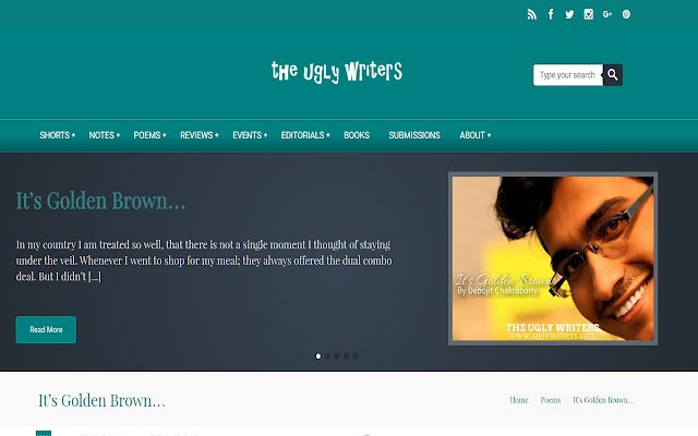 The Ugly Writers uit de Chrome-webwinkel wordt uitgevoerd met OffiDocs Chromium online