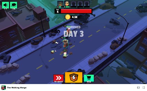 The Walking Merge Game Merge units to lead your team to survival!  from Chrome web store to be run with OffiDocs Chromium online