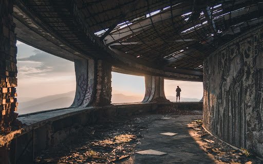 The Wanderer in Ruins  from Chrome web store to be run with OffiDocs Chromium online
