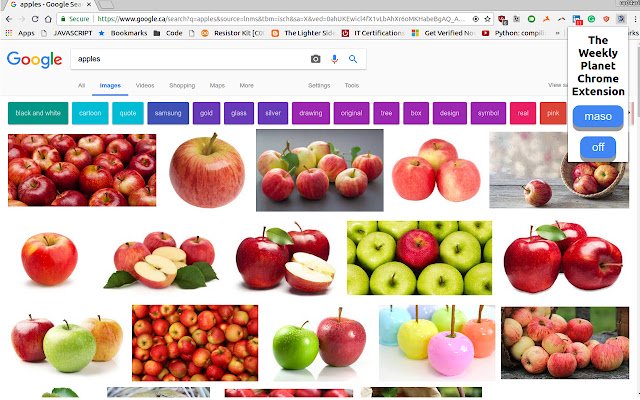 The Weekly Planet  from Chrome web store to be run with OffiDocs Chromium online