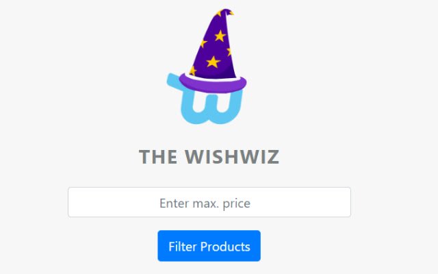 WishWiz từ cửa hàng Chrome trực tuyến sẽ chạy với OffiDocs Chrome trực tuyến