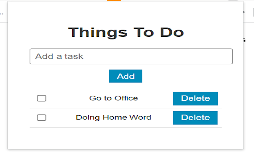 Things To Do  from Chrome web store to be run with OffiDocs Chromium online