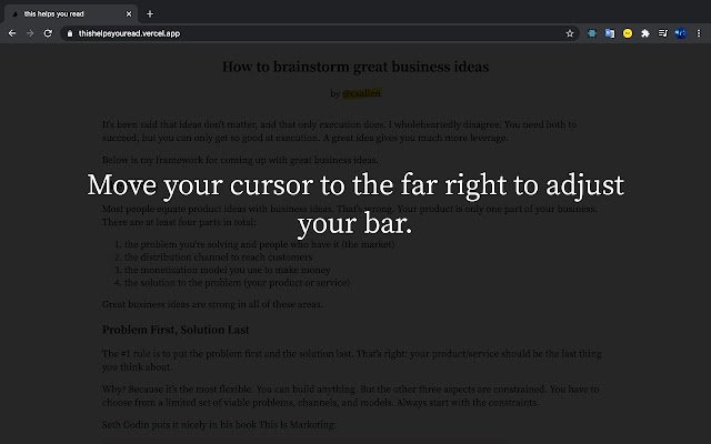 this helps you read  from Chrome web store to be run with OffiDocs Chromium online