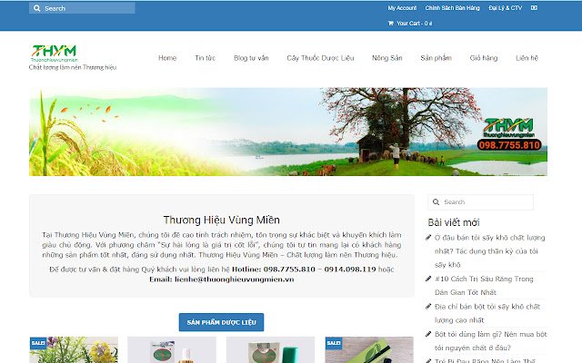 Thương Hiệu Vùng Miền  from Chrome web store to be run with OffiDocs Chromium online