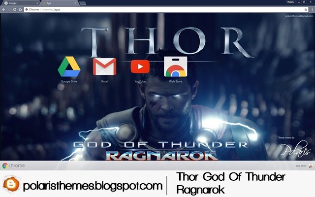 Thor God Of Thunder Ragnarok ze sklepu internetowego Chrome do uruchomienia z OffiDocs Chromium online