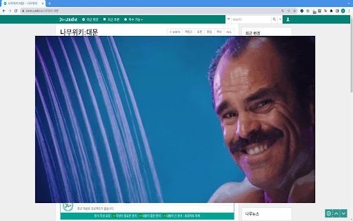 Thou Shalt Not Use Namuwiki  from Chrome web store to be run with OffiDocs Chromium online