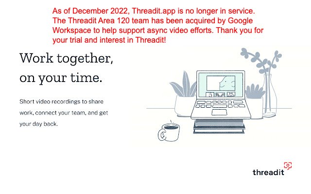 Threadit for Chrome  from Chrome web store to be run with OffiDocs Chromium online