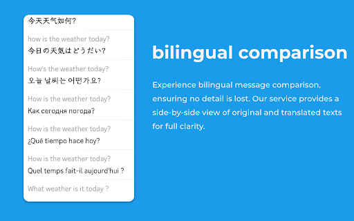 Threads Translator Automatic message and reply translation  from Chrome web store to be run with OffiDocs Chromium online
