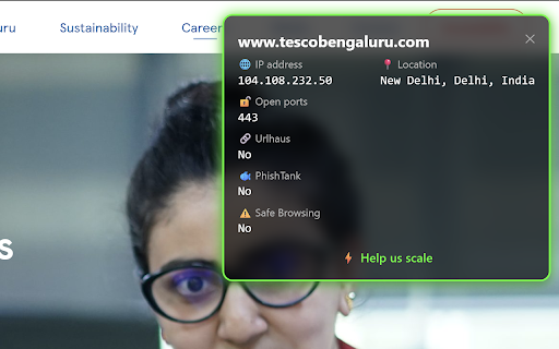threatxtension  from Chrome web store to be run with OffiDocs Chromium online