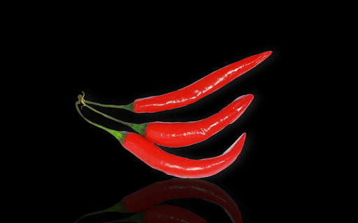 Three spicy red peppers  from Chrome web store to be run with OffiDocs Chromium online