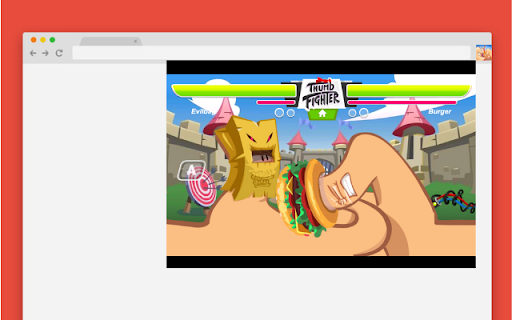 Thumb Fighter Game  from Chrome web store to be run with OffiDocs Chromium online