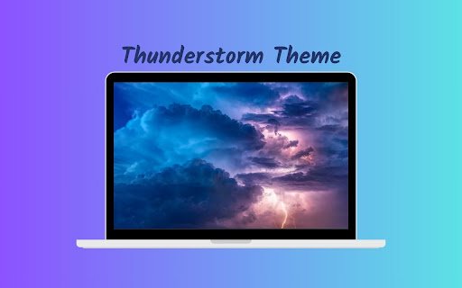 Thunderstorm Theme  from Chrome web store to be run with OffiDocs Chromium online