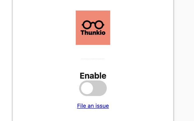 Thunkio จาก Chrome เว็บสโตร์ที่จะทำงานร่วมกับ OffiDocs Chromium ทางออนไลน์