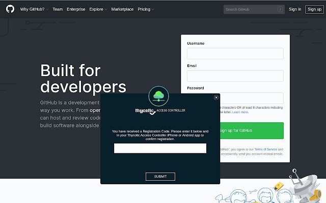 Thycotic Access Controller  from Chrome web store to be run with OffiDocs Chromium online