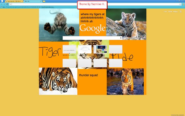Tiger Pride de Chrome Web Store se ejecutará con OffiDocs Chromium en línea