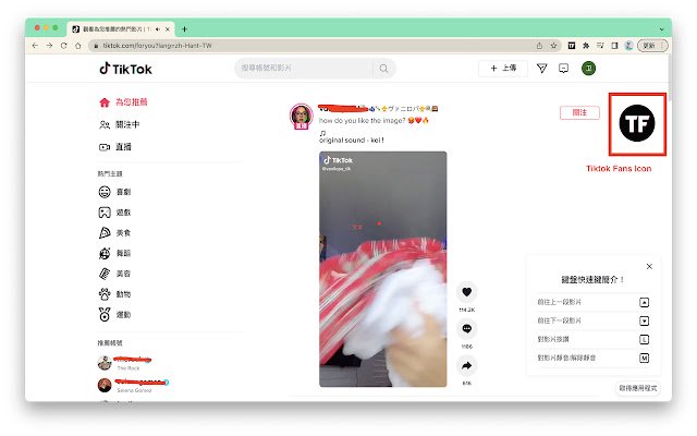 Tiktok-Fans Holen Sie sich Tiktok-Follower kostenlos aus dem Chrome-Webshop, um ihn mit OffiDocs Chromium online zu betreiben