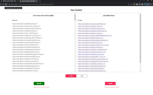 TikTok ToolKit  from Chrome web store to be run with OffiDocs Chromium online