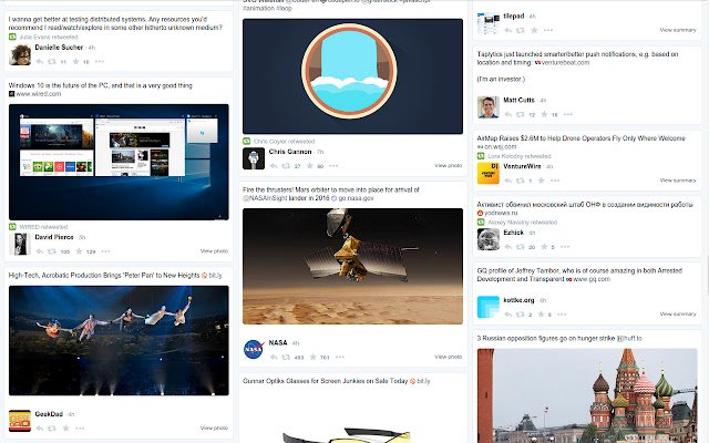 TilePad  from Chrome web store to be run with OffiDocs Chromium online