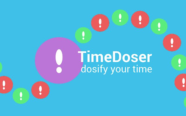 TimeDoser จาก Chrome เว็บสโตร์ที่จะทำงานร่วมกับ OffiDocs Chromium ออนไลน์
