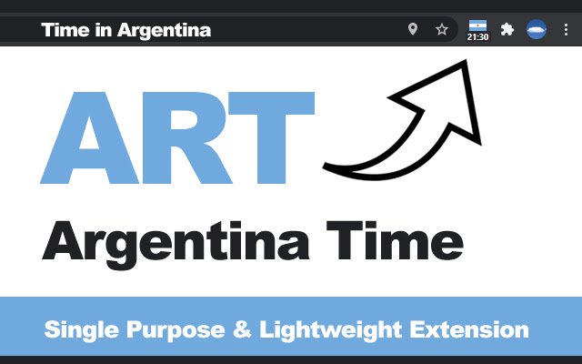 Hora na Argentina da Chrome Web Store para ser executada com OffiDocs Chromium online