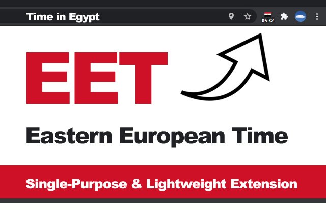 Czas w Egipcie ze sklepu internetowego Chrome do uruchomienia z OffiDocs Chromium online