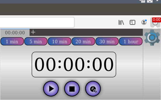 Timer Mulp de la boutique en ligne Chrome à exécuter avec OffiDocs Chromium en ligne