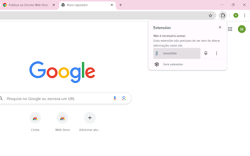 timeshifter  from Chrome web store to be run with OffiDocs Chromium online