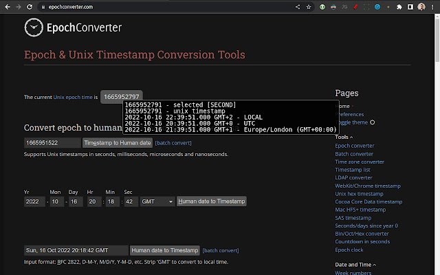 Time Vision  from Chrome web store to be run with OffiDocs Chromium online