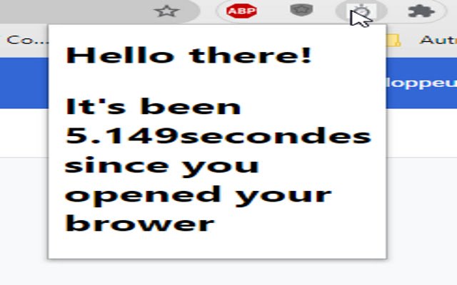 Time Wasted  from Chrome web store to be run with OffiDocs Chromium online