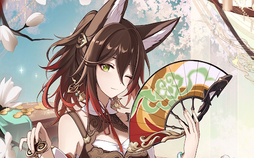 Tingyun Honkai: Star Rail Browser Theme  from Chrome web store to be run with OffiDocs Chromium online