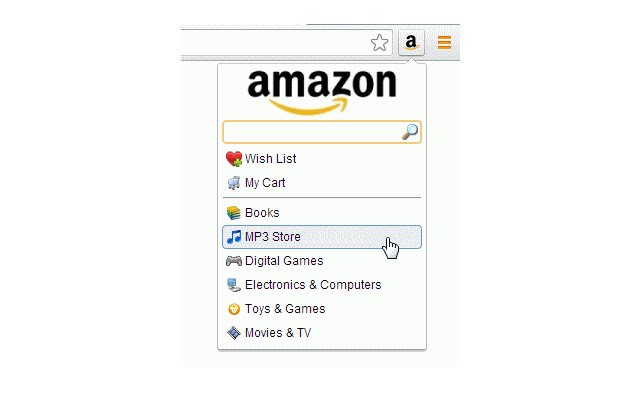 Tiny Amazon Button  from Chrome web store to be run with OffiDocs Chromium online