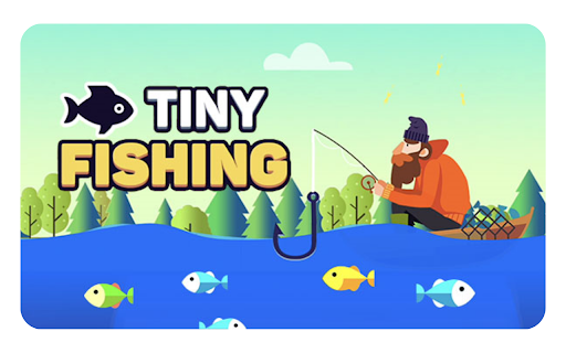 Tiny Fishing  from Chrome web store to be run with OffiDocs Chromium online
