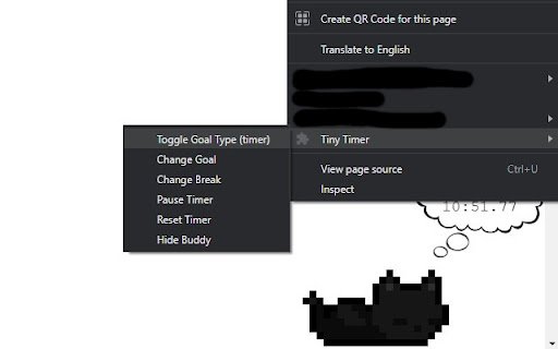 Tiny Timer  from Chrome web store to be run with OffiDocs Chromium online
