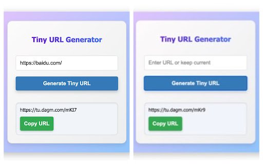 TinyURL  from Chrome web store to be run with OffiDocs Chromium online