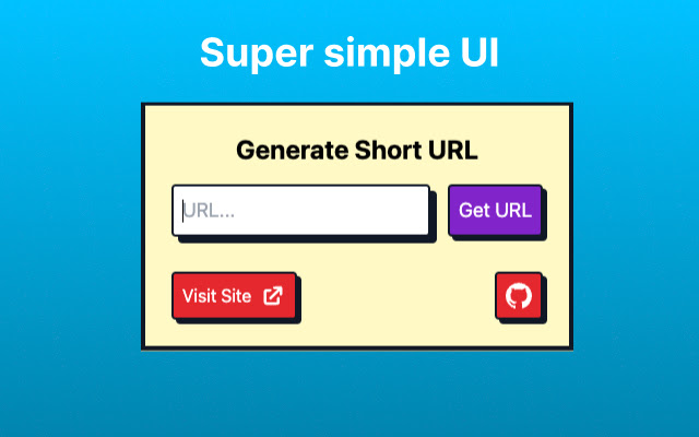 Tiny URL Generator  from Chrome web store to be run with OffiDocs Chromium online